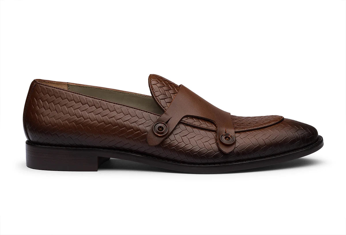 HELSINKI - CHESTNUT BROWN LEATHER SHOES