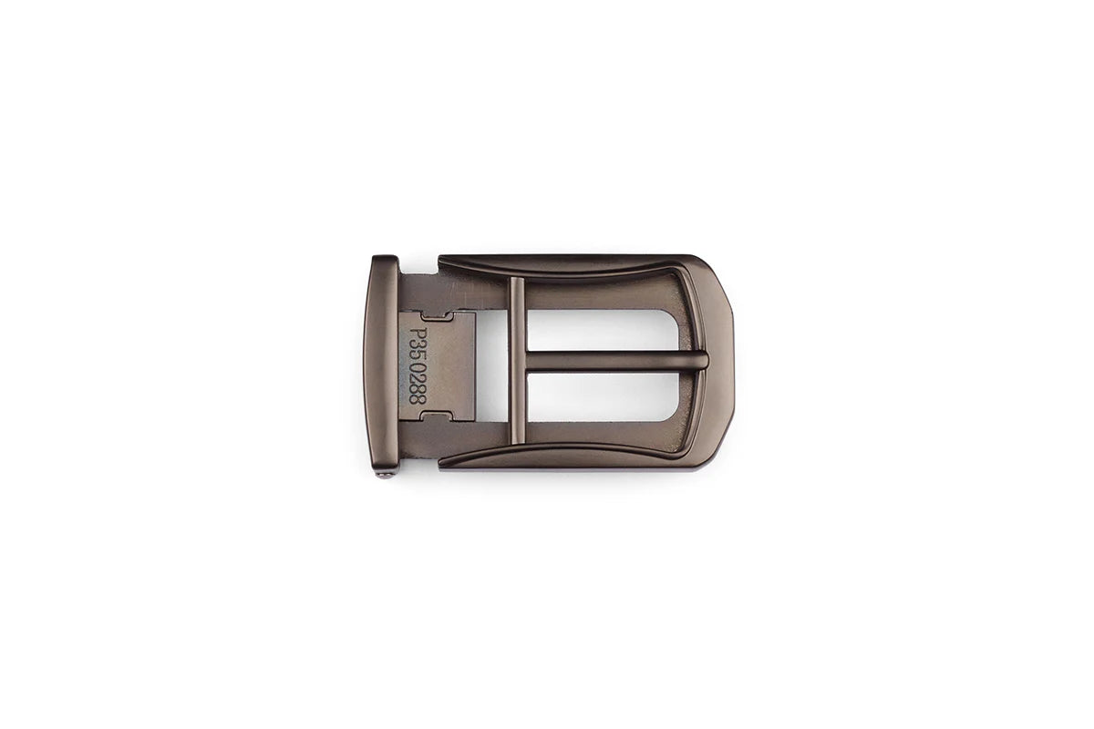 PENNY MATTE GUNMETAL BUCKLE