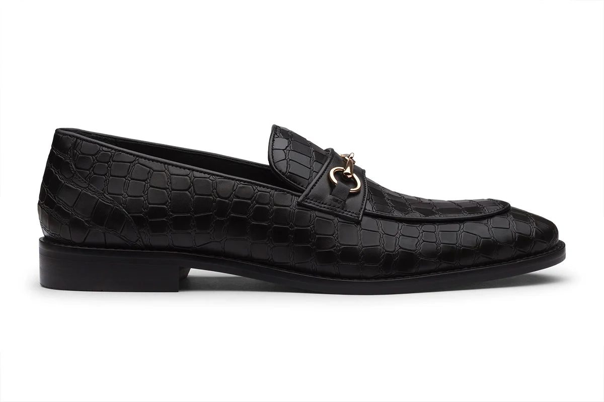 STOCKHOLM - BLACK LEATHER SHOES