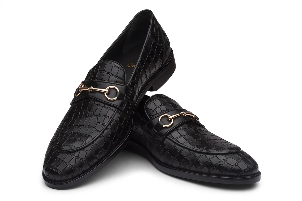 STOCKHOLM - BLACK LEATHER SHOES