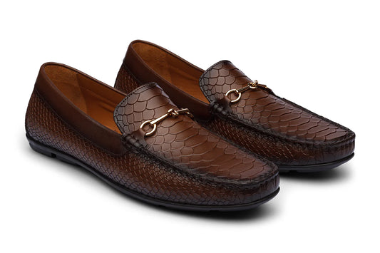 PARIS - CHESTNUT BROWN LEATHER SHOES