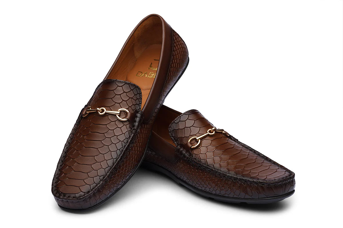PARIS - CHESTNUT BROWN LEATHER SHOES