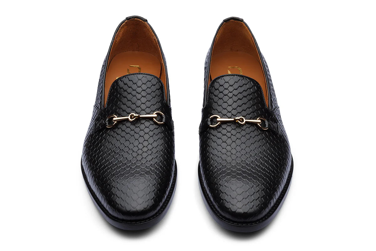 BERLIN - BLACK LEATHER SHOES