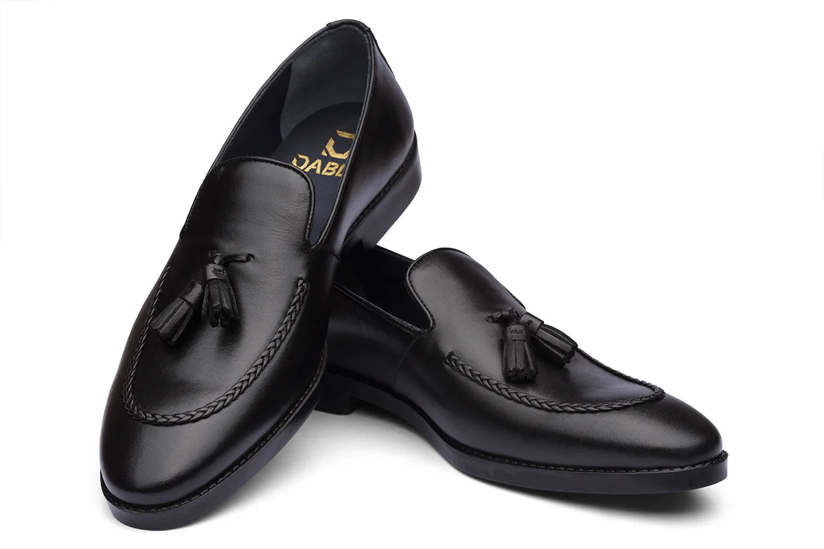 BUDAPEST - BLACK LEATHER SHOES