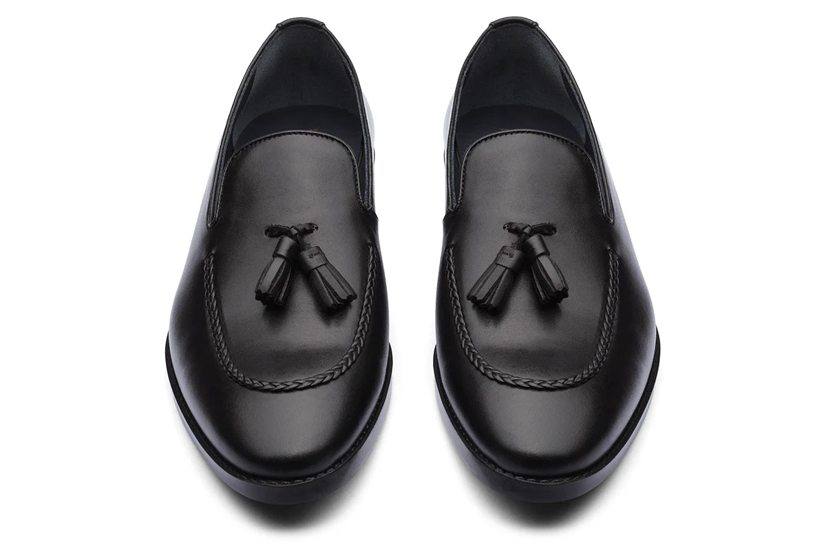 BUDAPEST - BLACK LEATHER SHOES