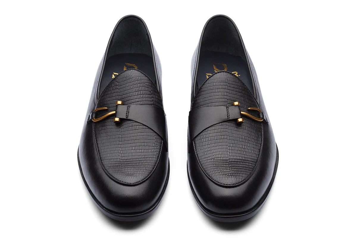 BELGRADE - BLACK LEATHER SHOES