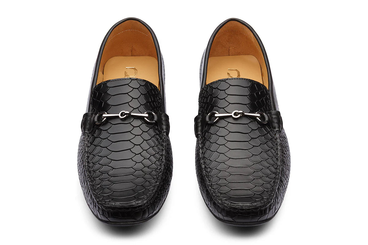PARIS - BLACK LEATHER SHOES