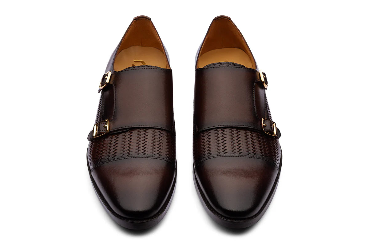 MOSCOW - CHESTNUT BROWN LEATHER SHOES