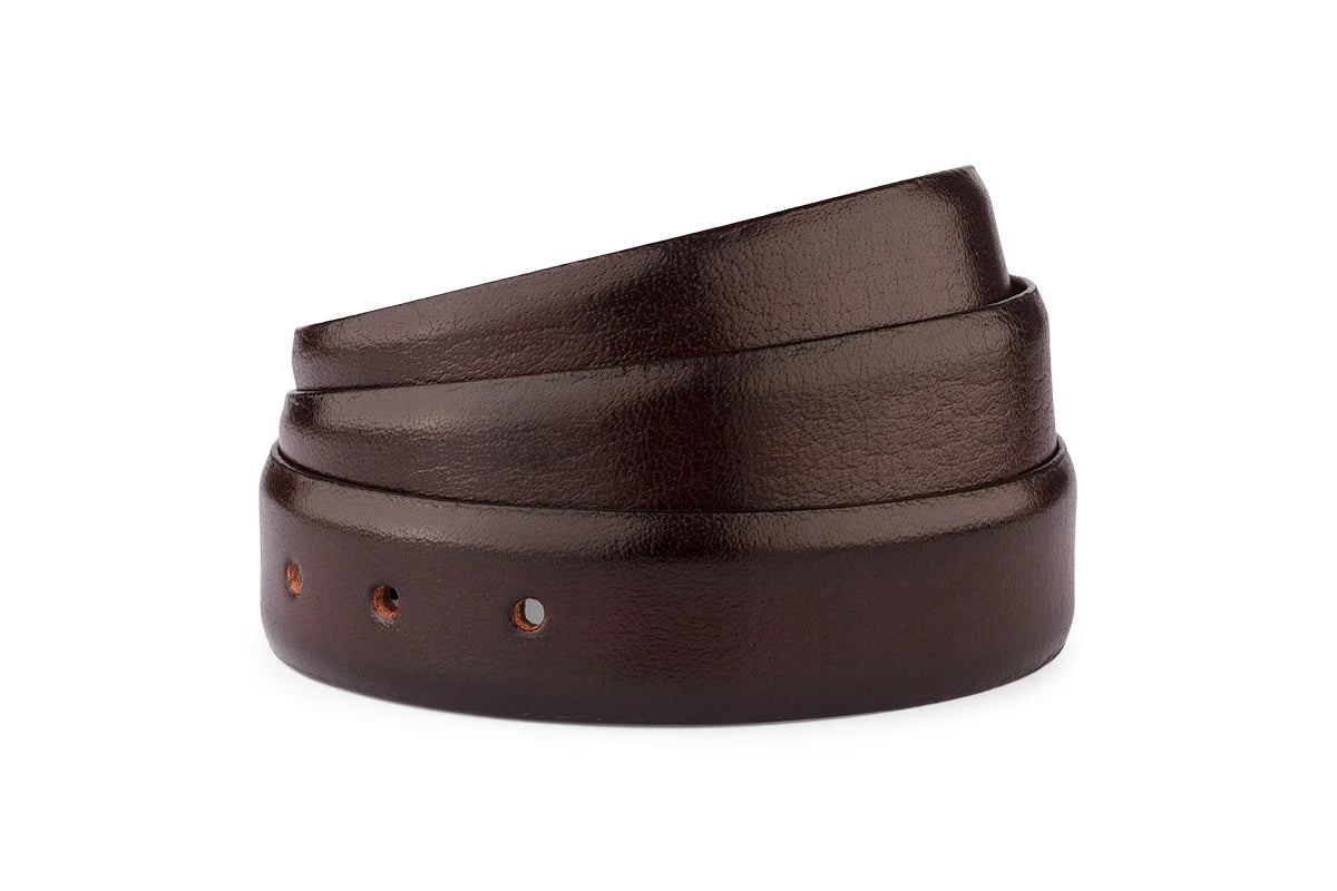 SIGMA - BROWN PATINA LEATHER STRAP